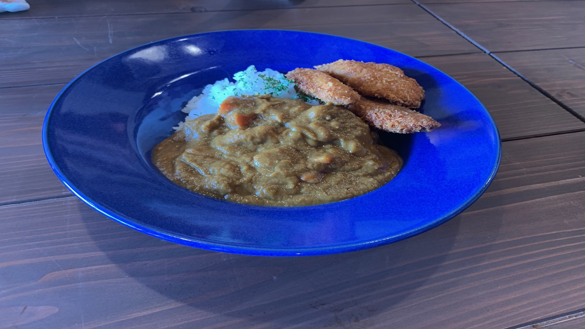 フィッシュフライカレー（1,000円）